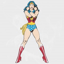 Classic Superhero Static Cling Decal Vol III-II