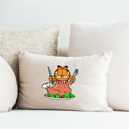 Garfield Thanksgiving Feast Vinyl Iron-On Decal