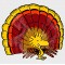 Comic Classics Woodstock Turkey Vinyl Iron-On Decal