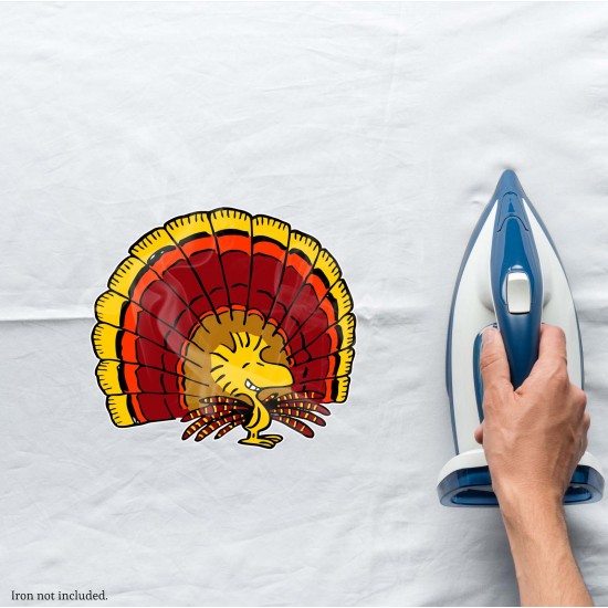 Comic Classics Woodstock Turkey Vinyl Iron-On Decal