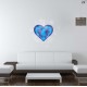Baby Shower Blue Feet It's a Boy Vinyl Decal