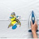 Daisy Duck Style Superhero Style Autism Awareness Vinyl Iron-On Decal