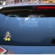 Donald Duck Style Superhero Style Autism Awareness Vinyl Decal