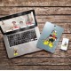 Donald Duck Style Superhero Style Autism Awareness Vinyl Decal