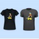 Donald Duck Style Superhero Style Autism Awareness Vinyl Iron-On Decal