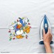 Donald Duck Christmas Lights Vinyl Iron-On Decal