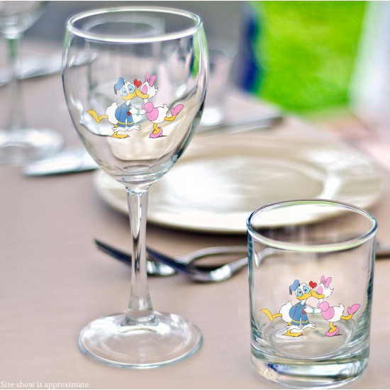 Donald & Daisy Love Vinyl Decal