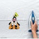Goofy Heart Eyes Vinyl Iron-On Decal