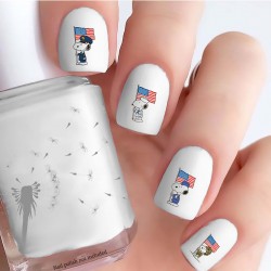 Comic Classics Patriotic Militaria Nail Decals