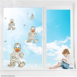 Donald Duck Mummy Static Cling Decal