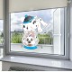 Dalmatians Puppy in the Cookie Jar Static Cling Decal