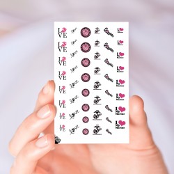 USMC Proud Marine Daughter Nail Decals