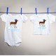 Dachshund through the Snow Vinyl Iron-On Decal