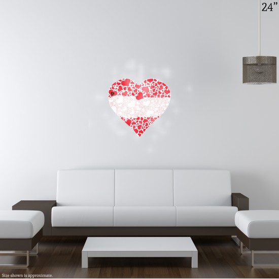 Celebrate Heritage - Austria Heart of Hearts Vinyl Decal