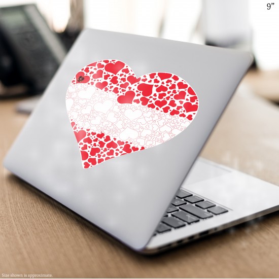 Celebrate Heritage - Austria Heart of Hearts Vinyl Decal