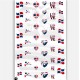 Celebrate Heritage - Dominican Republic Nail Decals