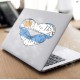 Celebrate Heritage - Argentina Lip Heart Vinyl Decal