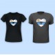 Celebrate Heritage - Argentina Lip Heart Vinyl Iron-On Decal
