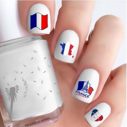 Celebrate Heritage - France Nail Decals Nail Decals